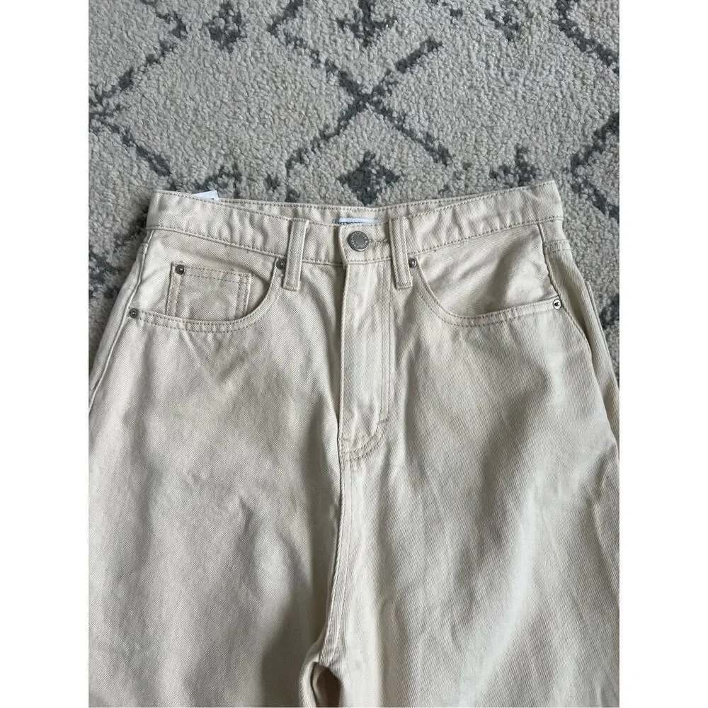 Weworewhat Jeans Womens 26 Denim Straight Tapered Leg Casual‎